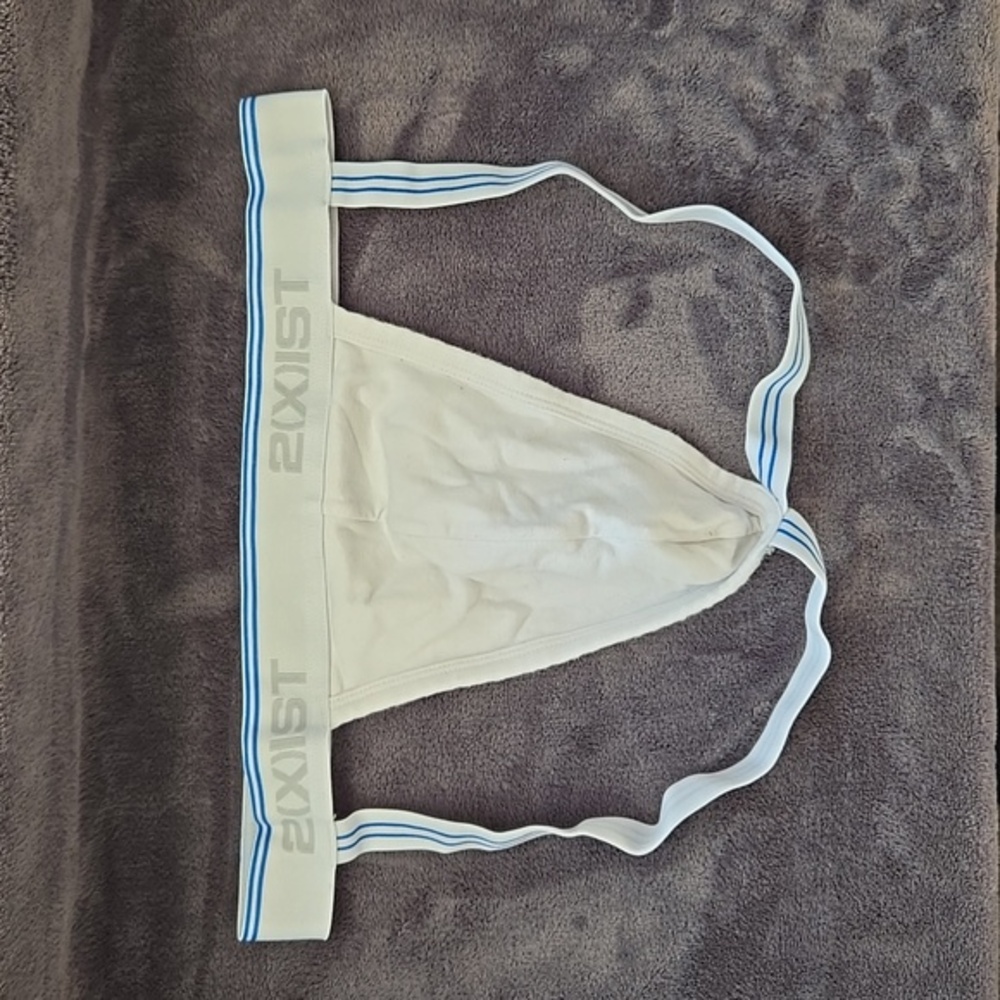 2xist White Jockstrap